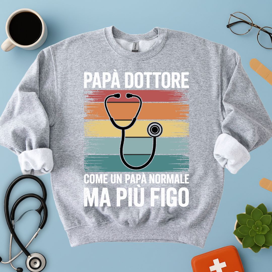 Felpa Papà Medico