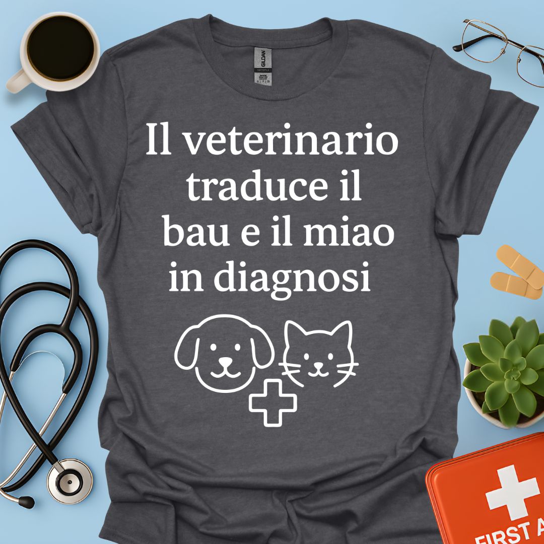Divertente Veterinario Maglietta