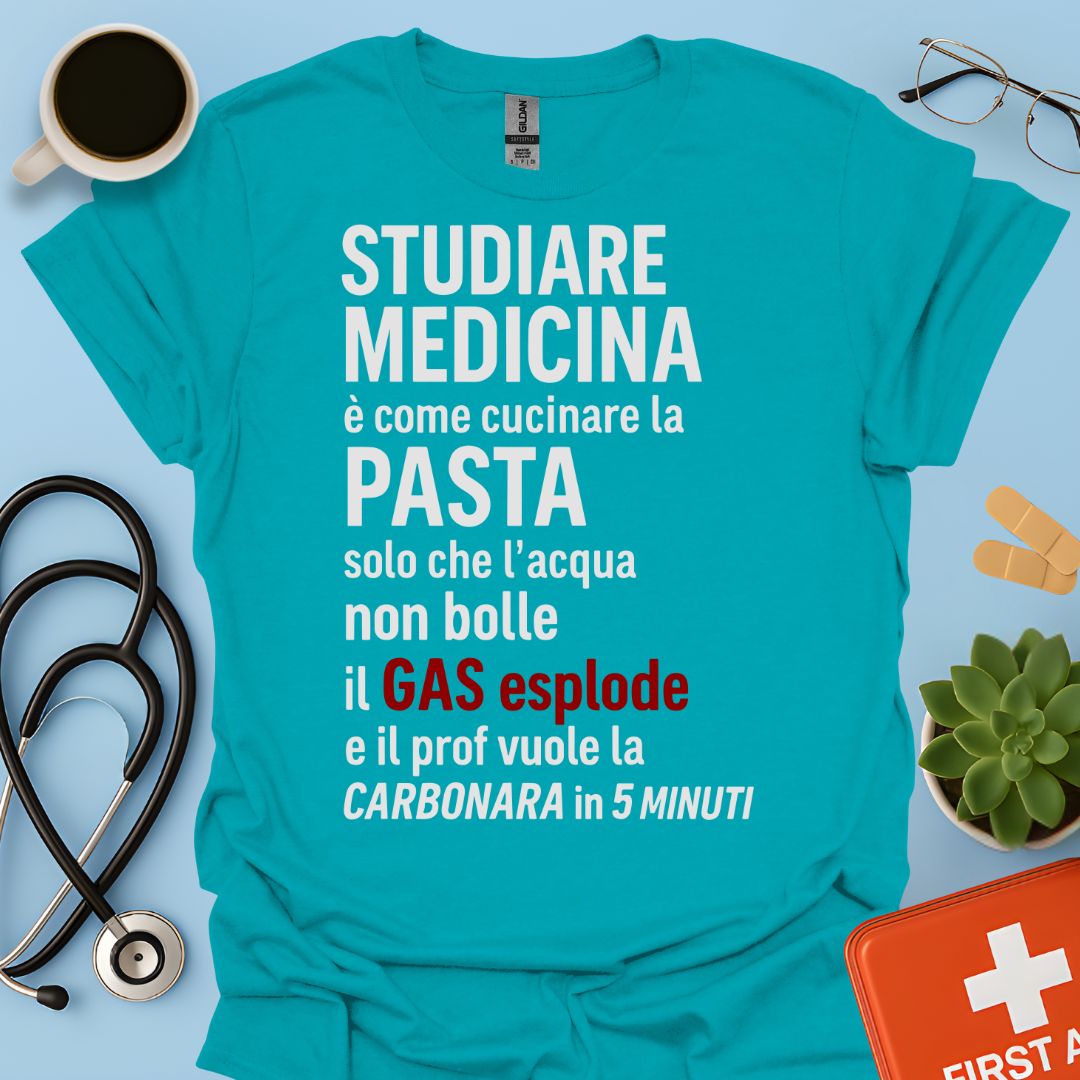 Studiare Medicina Divertente Maglietta