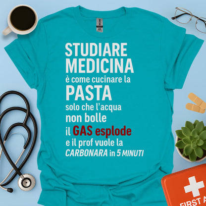 Studiare Medicina Divertente Maglietta