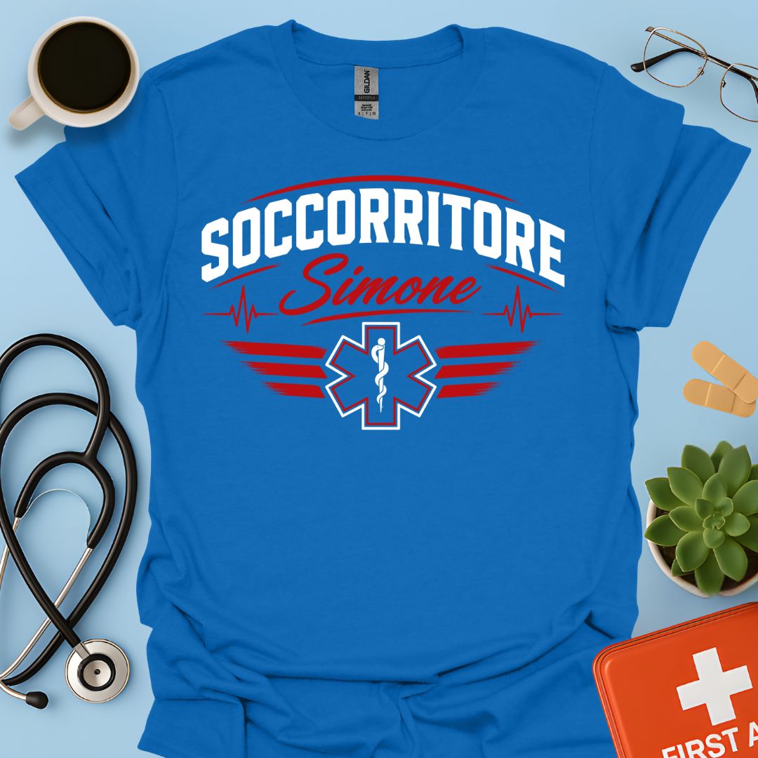 Maglietta Personalizzata Soccorritore