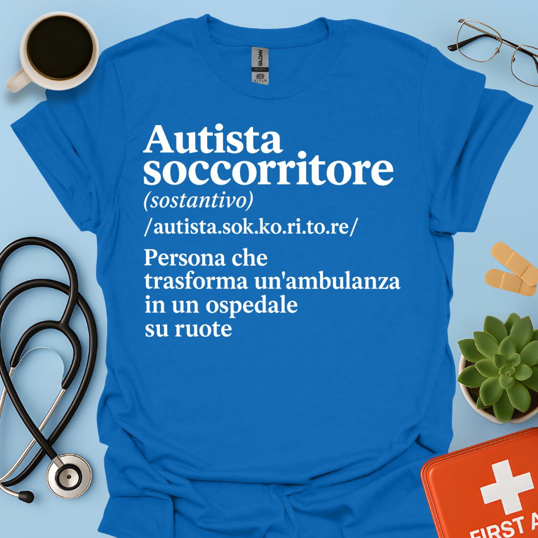 Maglietta Autista Soccorritore – Ambulanza Ospedale