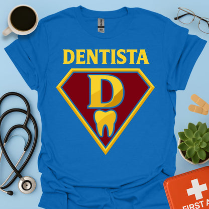 Dentista Supereroe – T-shirt Divertente Regalo Odontoiatra