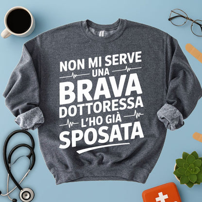 Felpa Marito Della Dottoressa