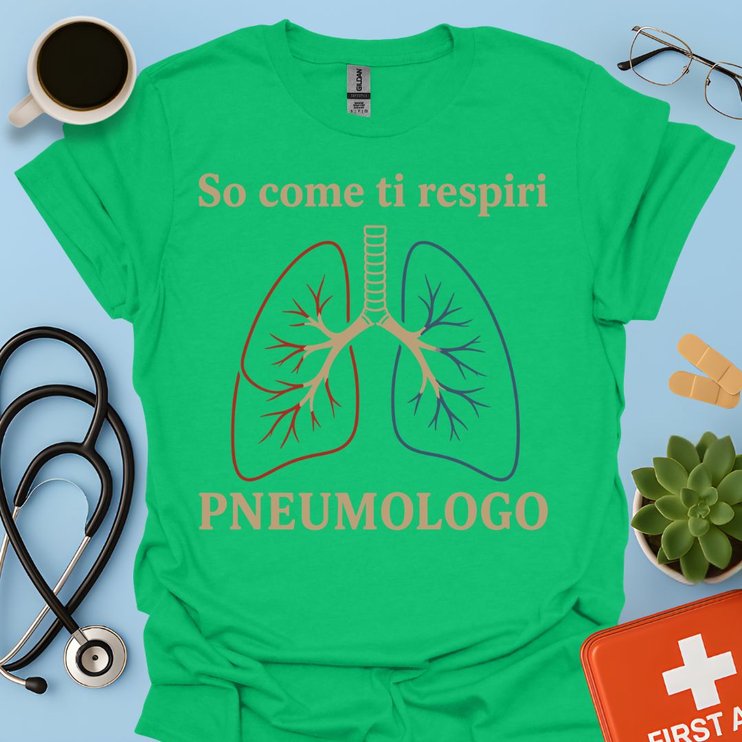 Maglietta Pneumologo – So Come Ti Respiri