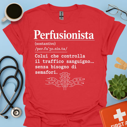 Maglietta Divertente Perfusionista Definizione