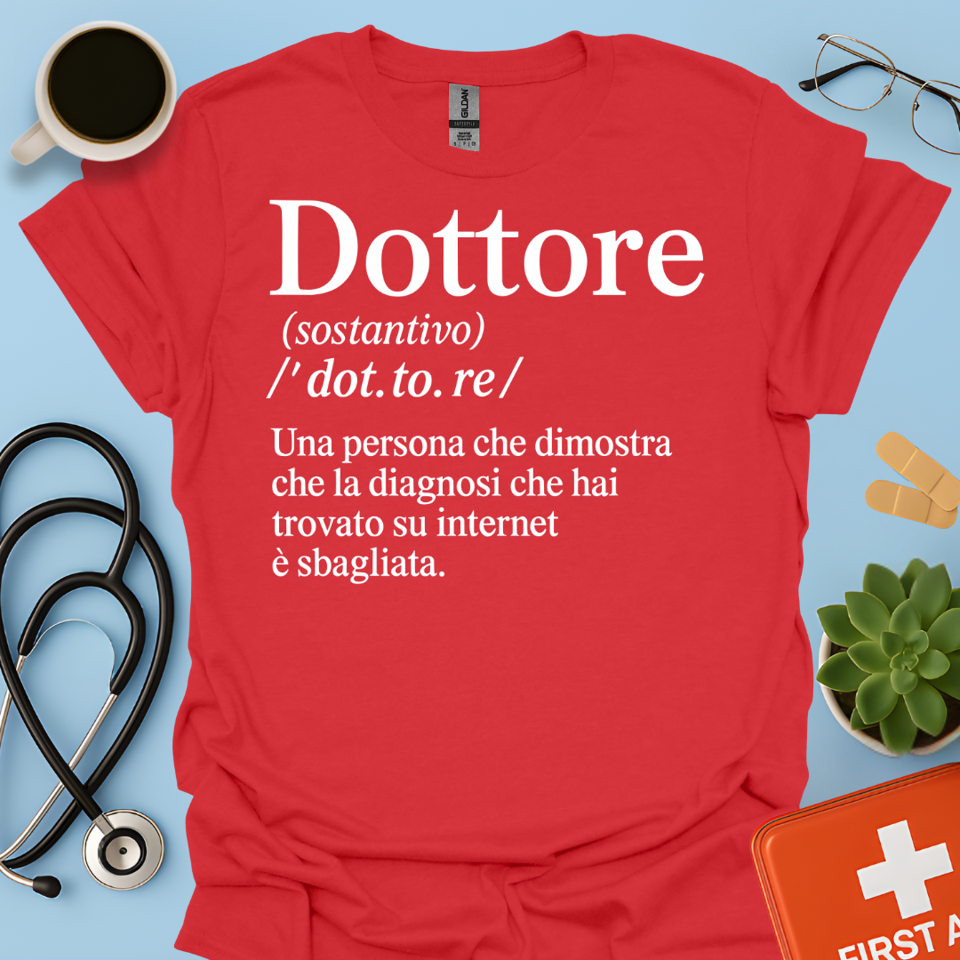 Definizione di Medico Dottore Maglietta