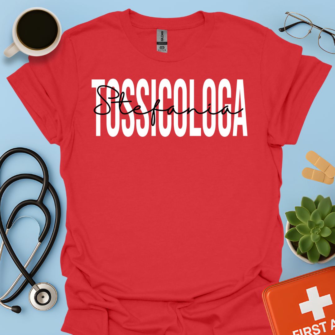 Maglietta Tossicologa Personalizzata