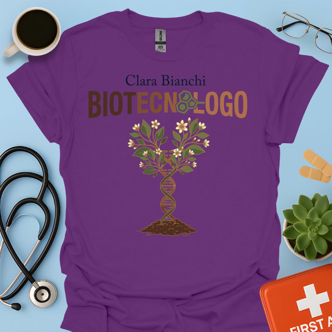 Maglietta Personalizzata Biotecnologo