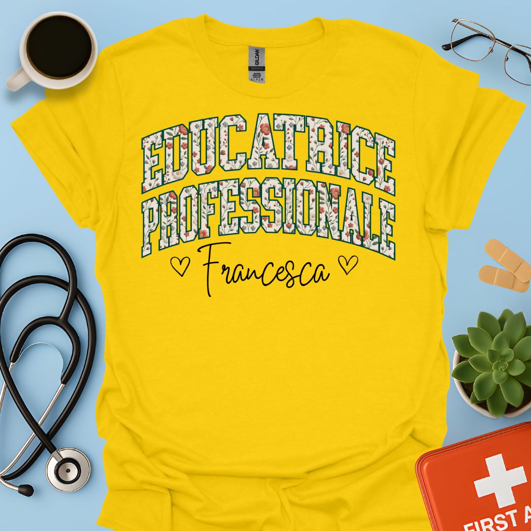 Maglietta Educatrice Professionale Personalizzata