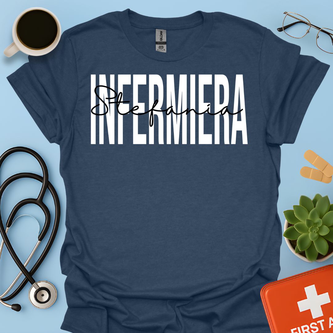 Maglietta Infermiera Personalizzata