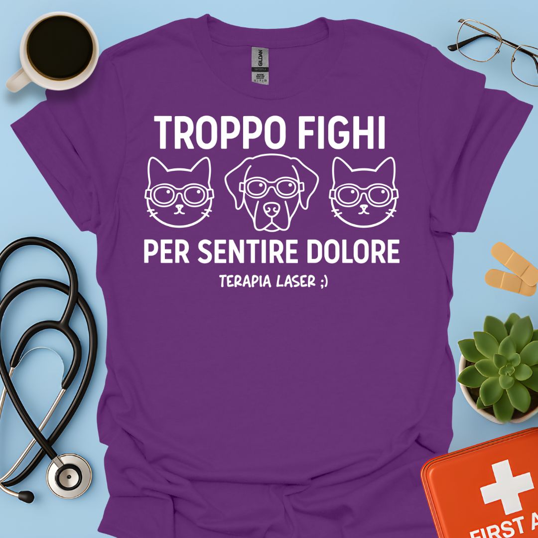 Maglietta Veterinaria Terapia Laser