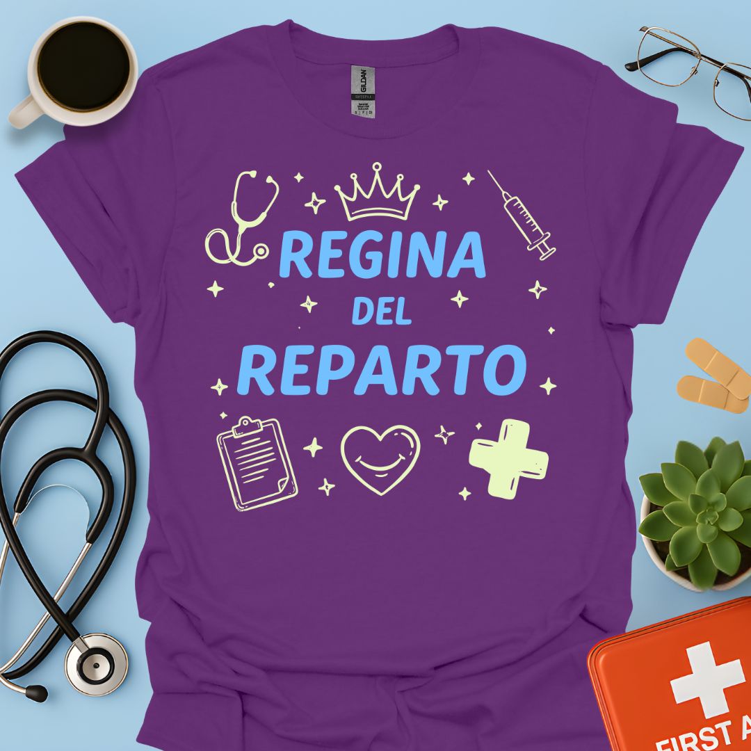 Regina del Reparto - Maglietta Infermiera e Coordinatrice