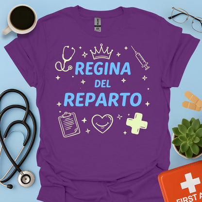 Regina del Reparto - Maglietta Infermiera e Coordinatrice