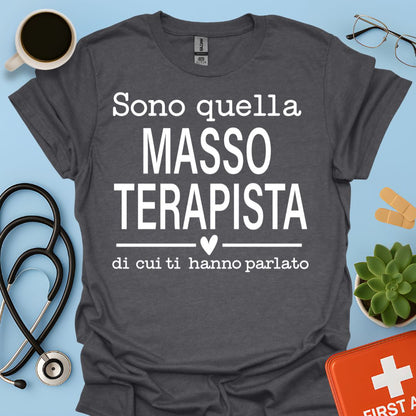 Maglietta Massoterapista