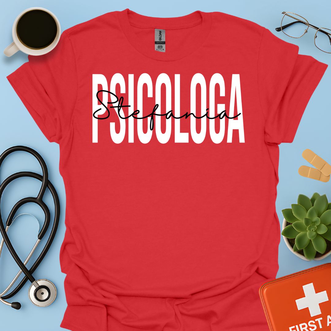 Maglietta Personalizzata Donna Psicologa