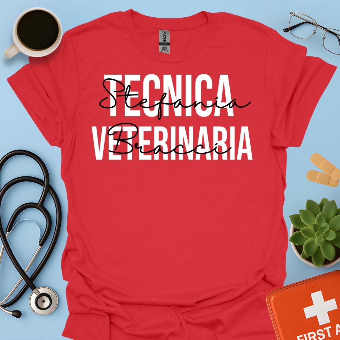 Maglietta Tecnica Veterinaria Personalizzata