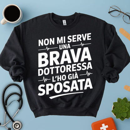Felpa Marito Della Dottoressa