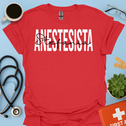 Maglietta Anestesista Personalizzata