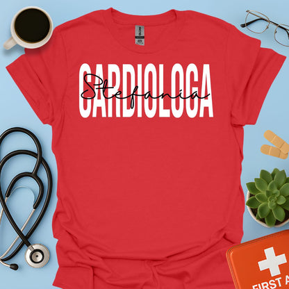 Cardiologia Maglietta Cardiologa Personalizzata