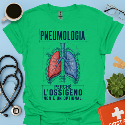 Maglietta Pneumologia – Perché l'Ossigeno Non È un Optional