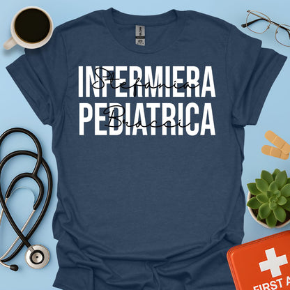 Maglietta Infermiera Pediatrica Personalizzata