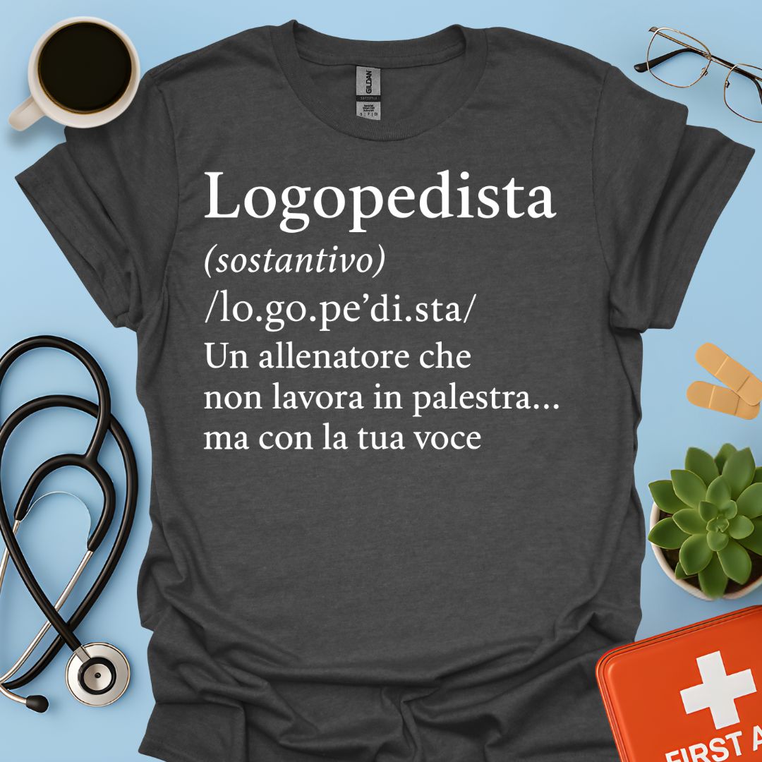 Definizione Logopedista Maglietta