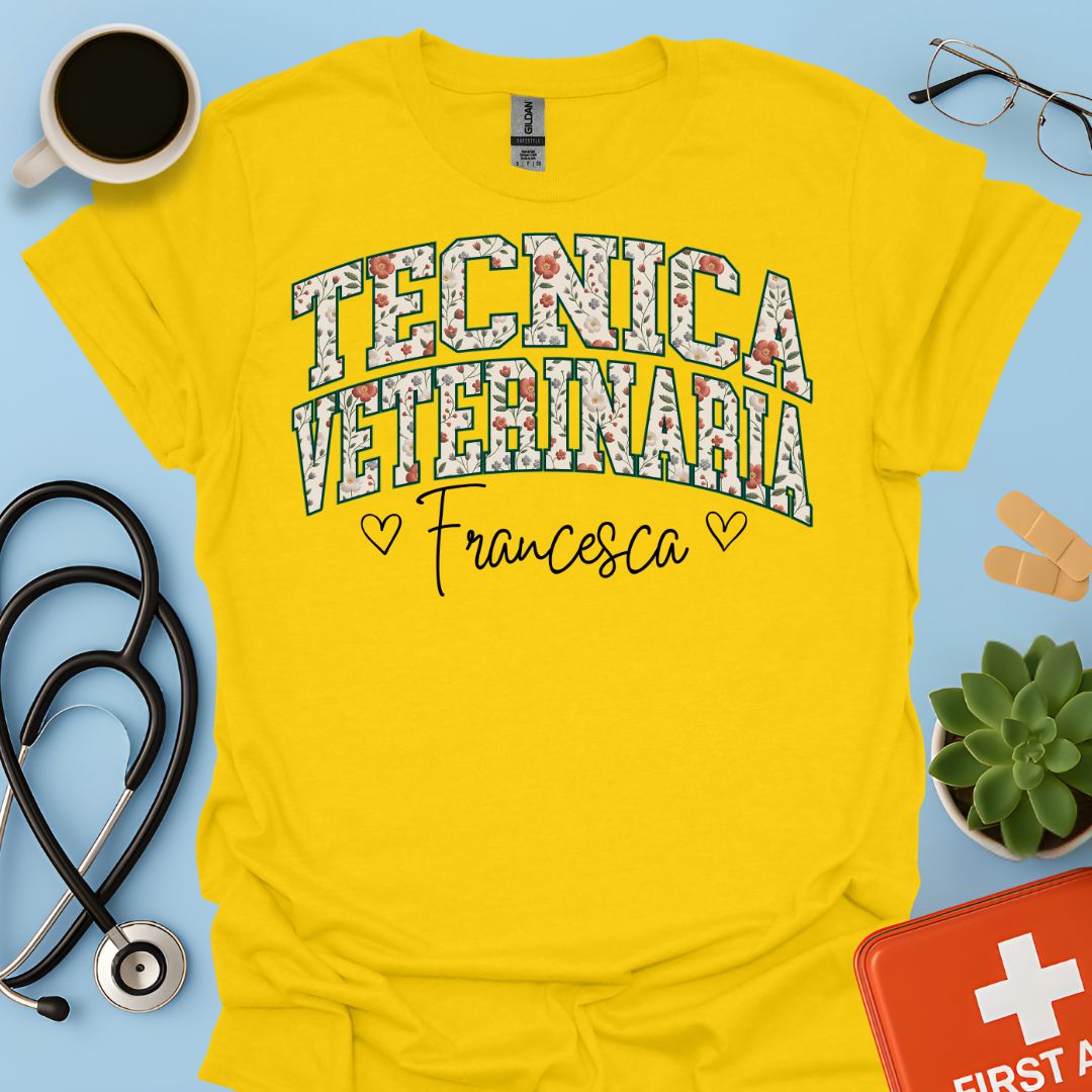 Maglietta Tecnica Veterinaria Personalizzata