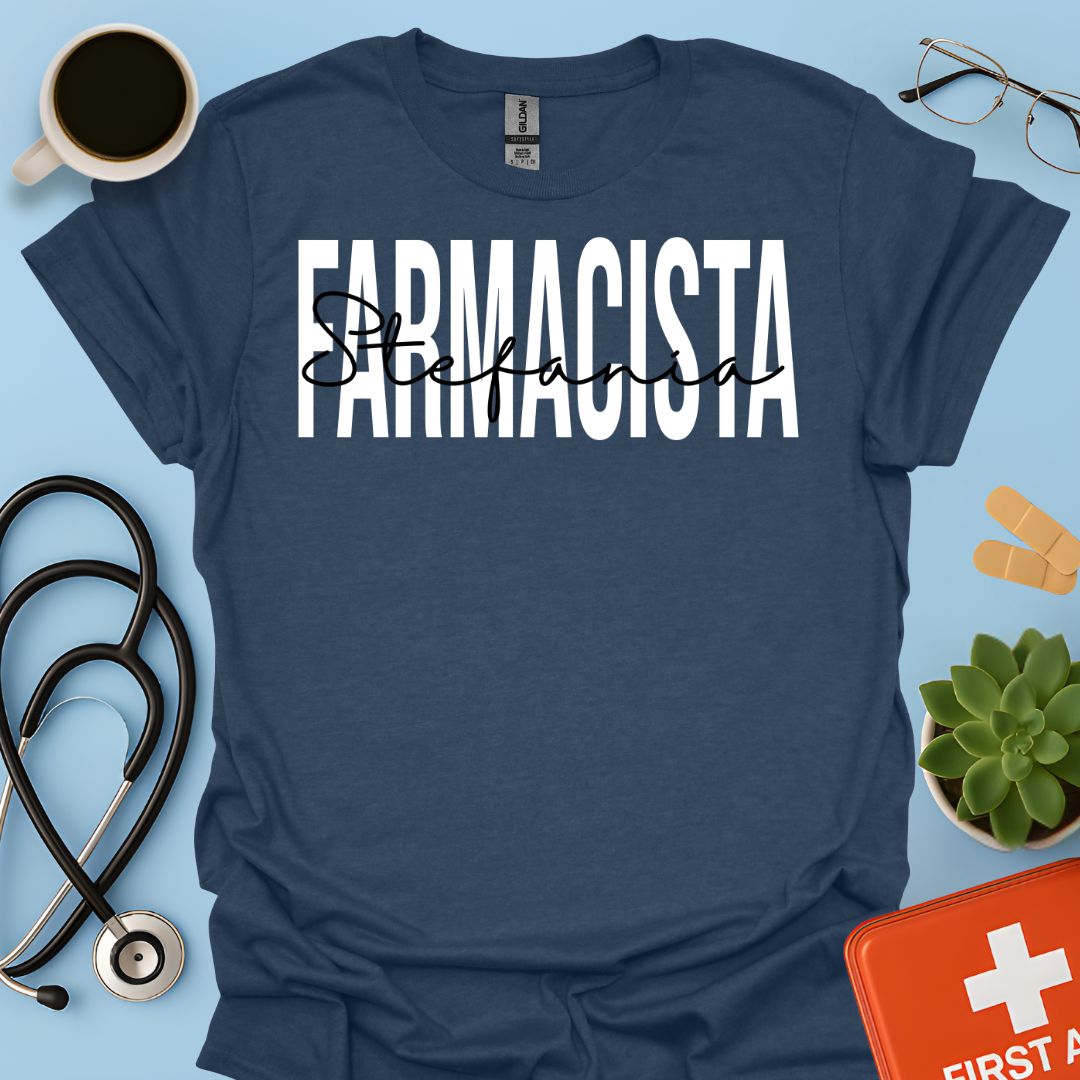 Maglietta Farmacista Donna Personalizzata