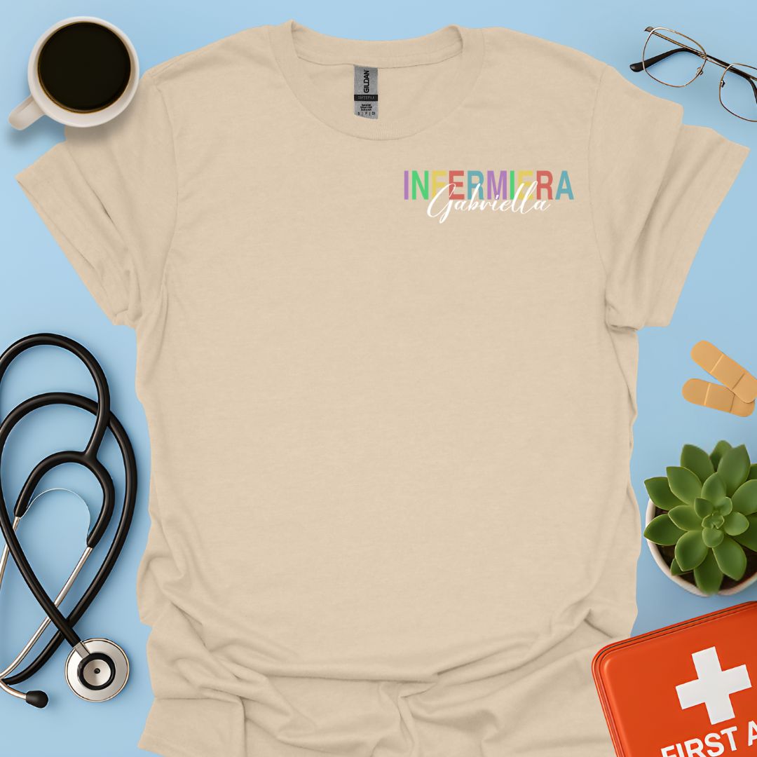 Regalo Infermiera Personalizzata Maglietta
