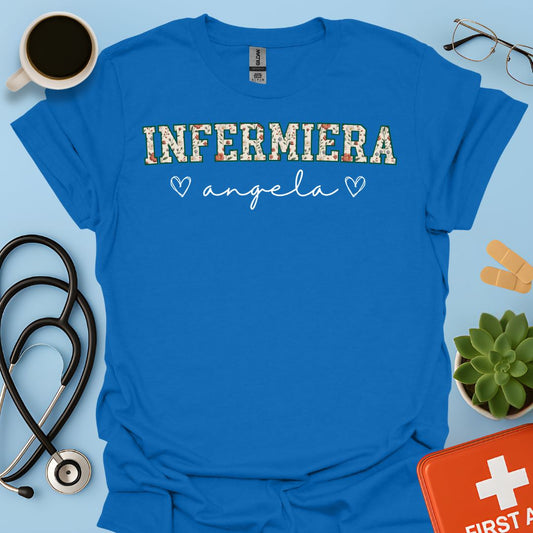 Personalizzata Infermiera Maglietta