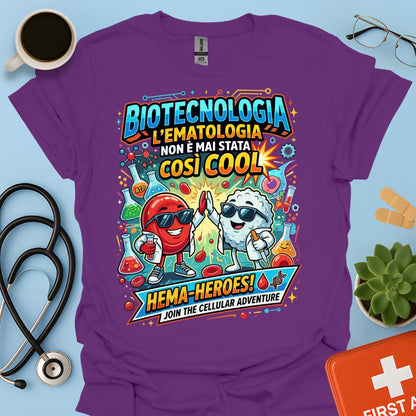 Maglietta Biotecnologia Ematologia