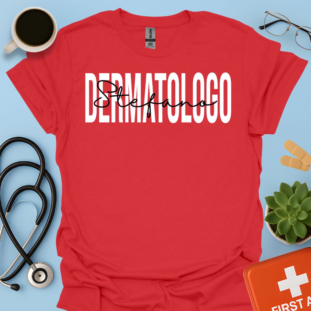Maglietta Dermatologo Personalizzata