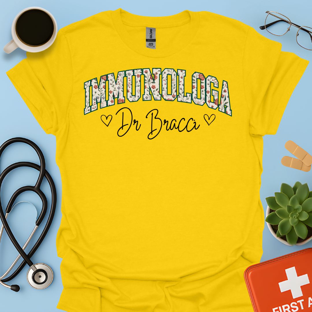 Maglietta Immunologa Personalizzata