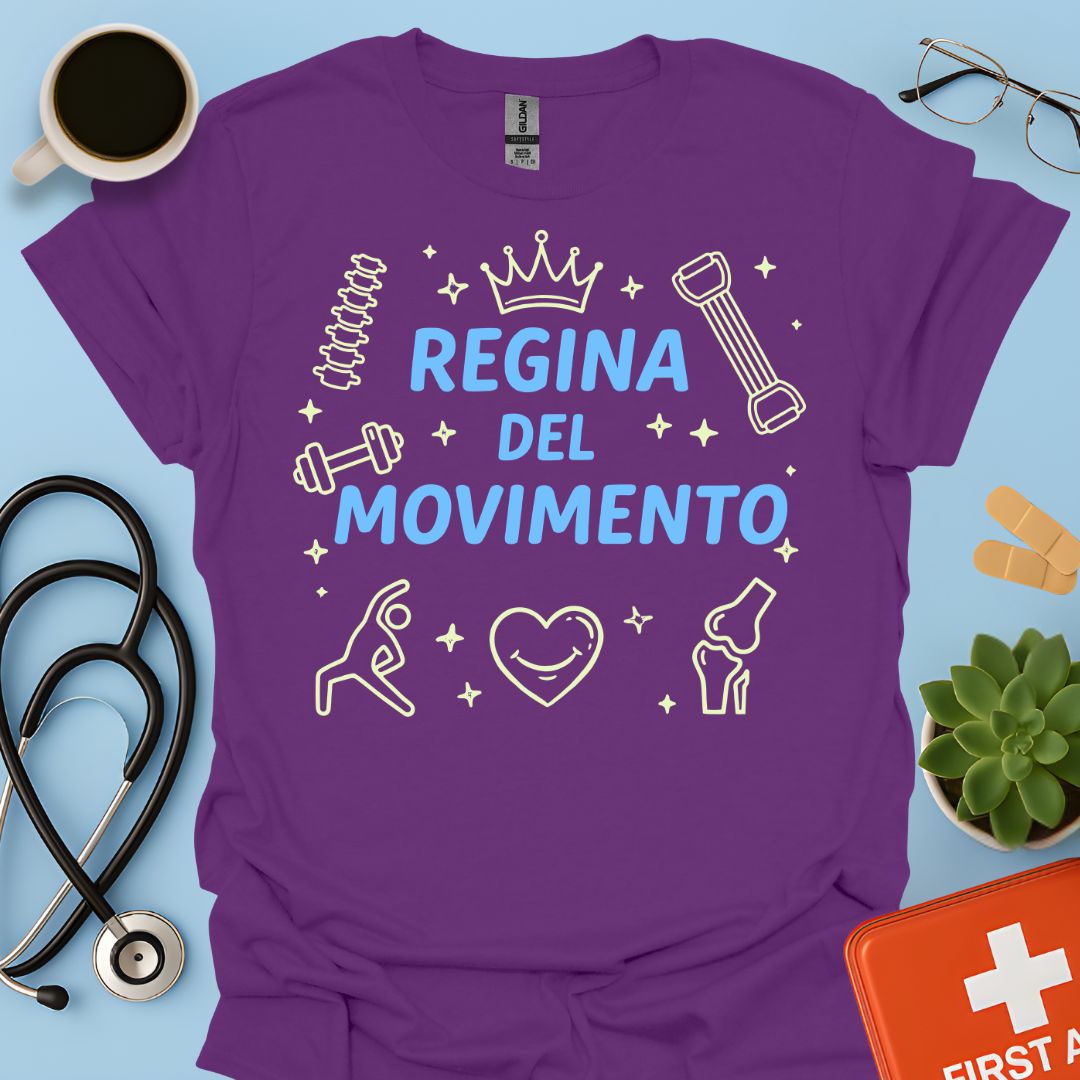 Regina del Movimento - Maglietta Fisioterapia e Scienze Motorie