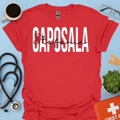 Maglietta Caposala Infermiera Personalizzata