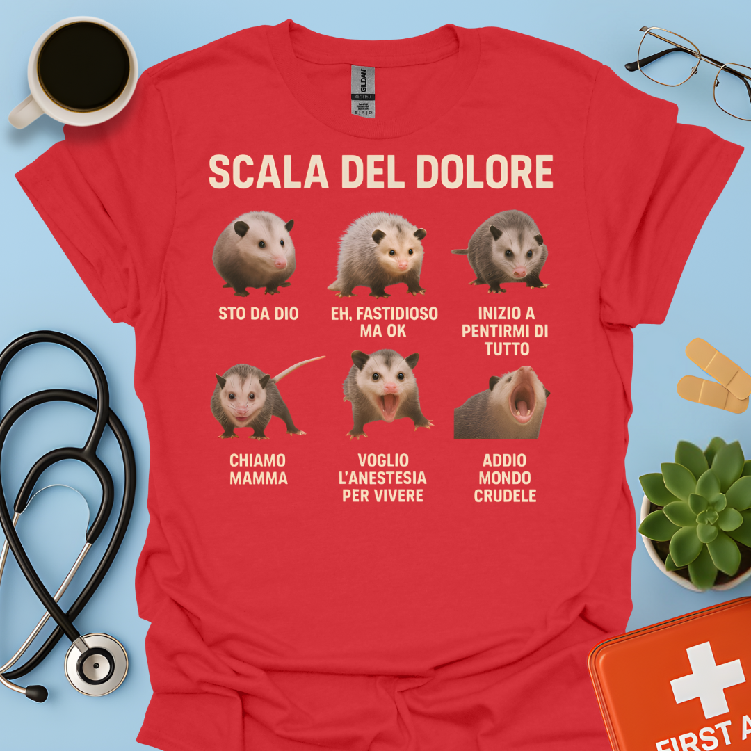 Scala Del Dolore - Infermiera Anestesista Maglietta