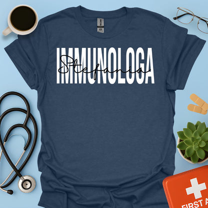 Maglietta Immunologa Personalizzata