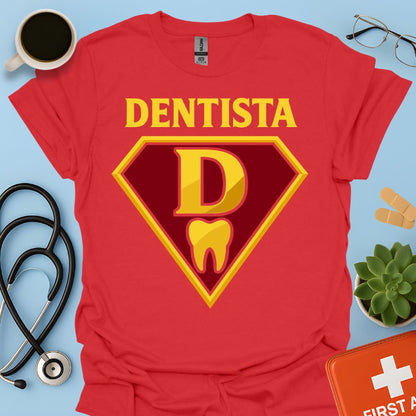 Dentista Supereroe – T-shirt Divertente Regalo Odontoiatra