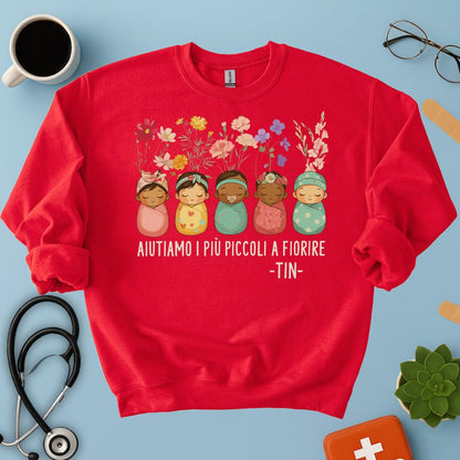 Felpa Terapia Intensiva Neonatale TIN