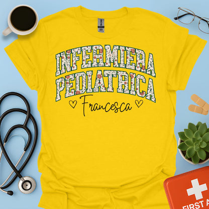 Maglietta Infermiera Pediatrica Personalizzata