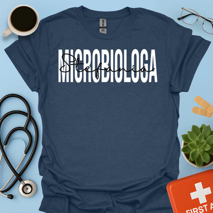 Maglietta Microbiologa Personalizzata