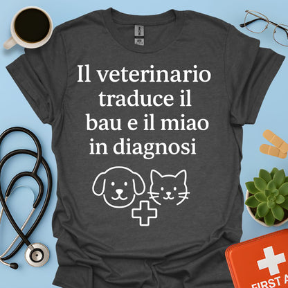 Divertente Veterinario Maglietta