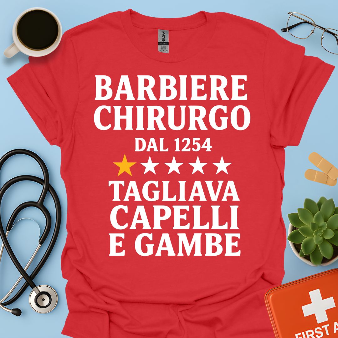 Barbiere Chirurgo Dal 1254 Maglietta