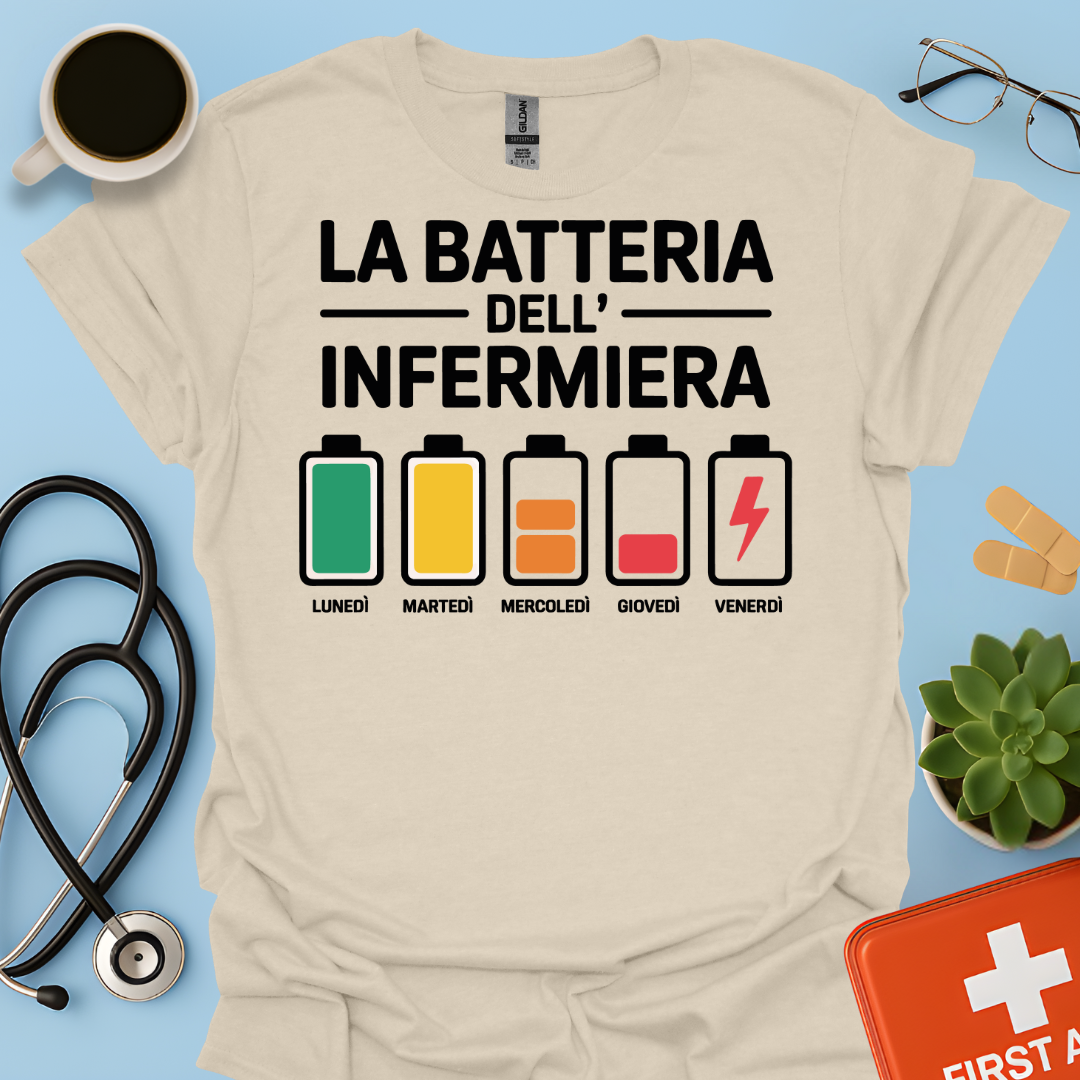 La Batteria dell’ Infermiera — Infermiera Maglietta
