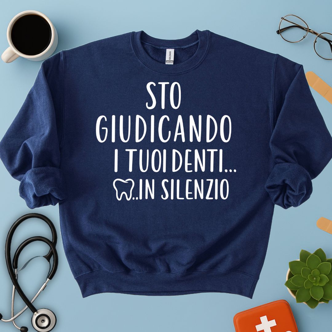 Felpa Divertente Dentista