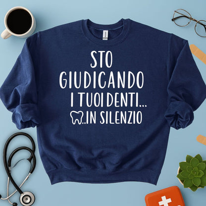 Felpa Divertente Dentista