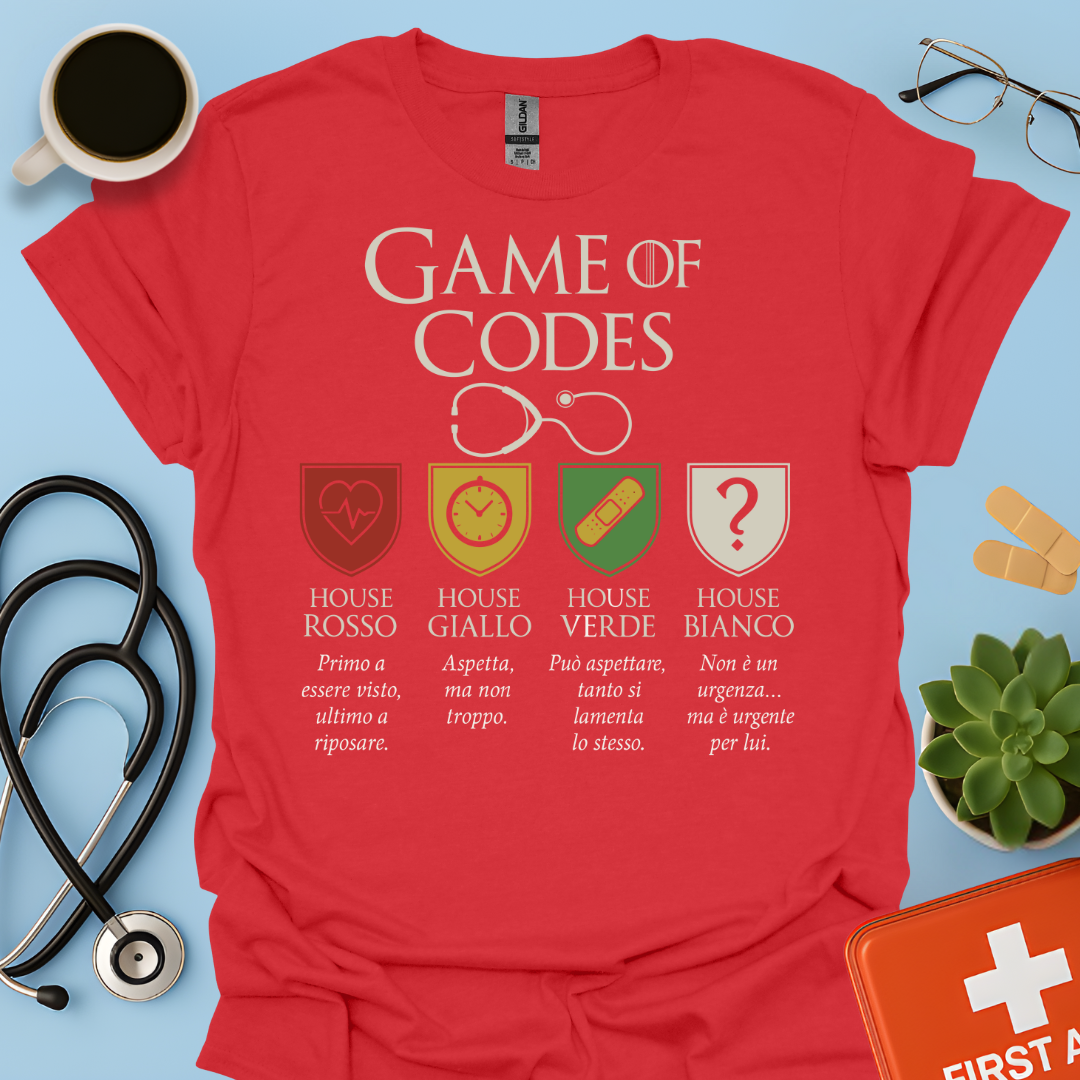 Game Of Codes - Medico Dottore Maglietta