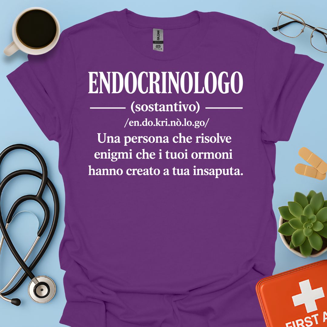Maglietta Definizione Endocrinologo