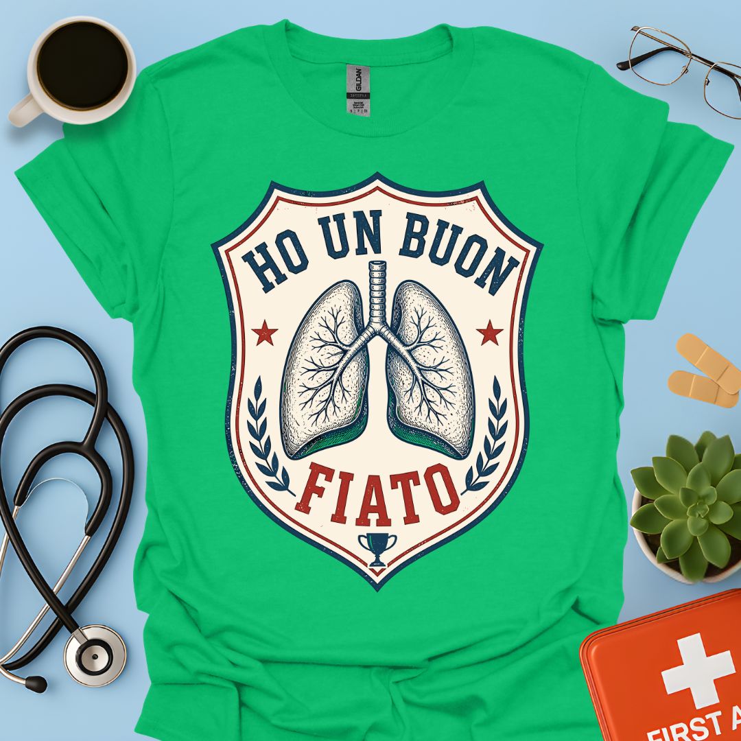 Maglietta Pneumologo – Ho un Buon Fiato